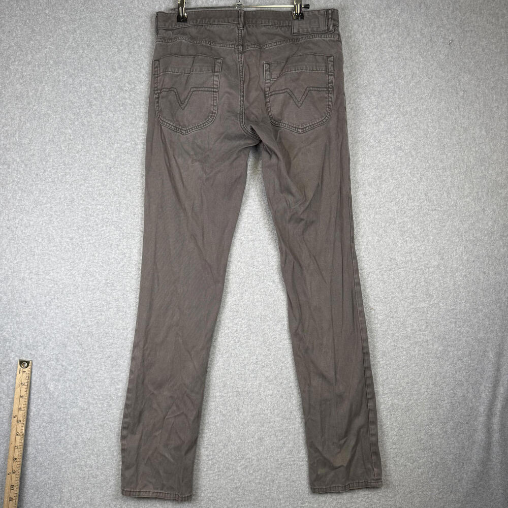 Vince. Men's Size 31 Gray Slim Ankle Length Jeans 31" Inseam - Picture 6 of 8